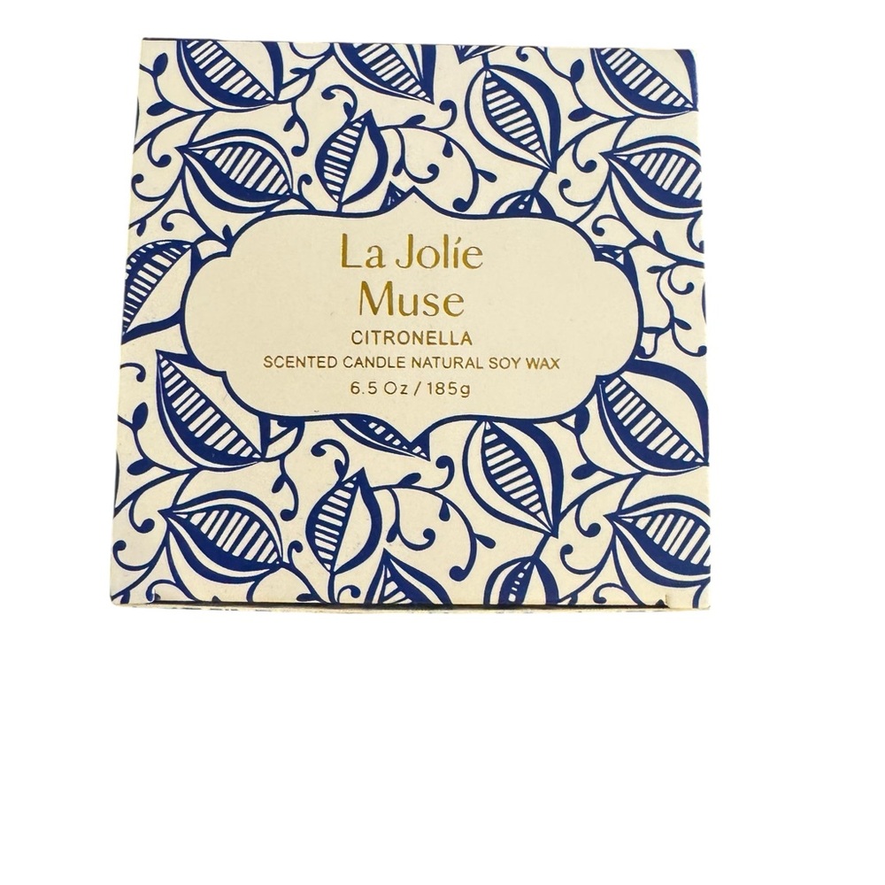 La‎ Jolie Muse Citronella Scented Candle - Picture 3 of 5